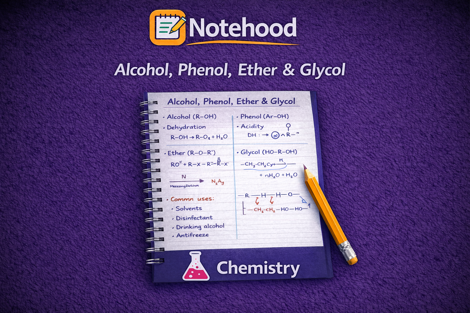 Alcohol, Phenol & Ether