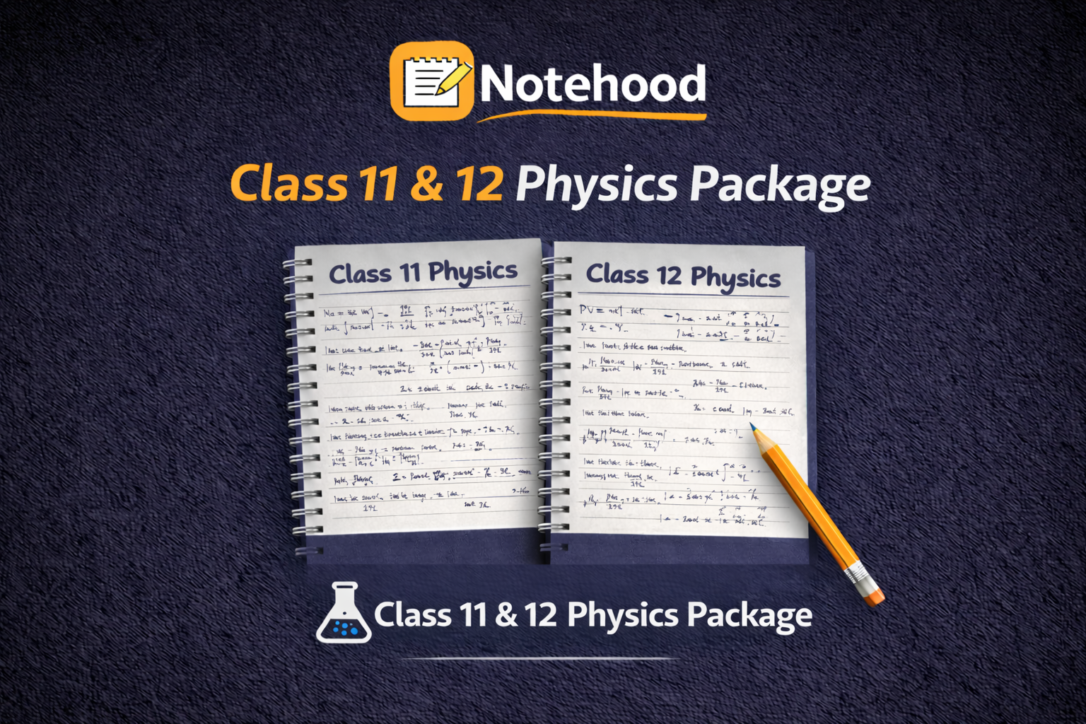 Class 11 & 12 Physics Premium Handwritten Notes Package (JEE)